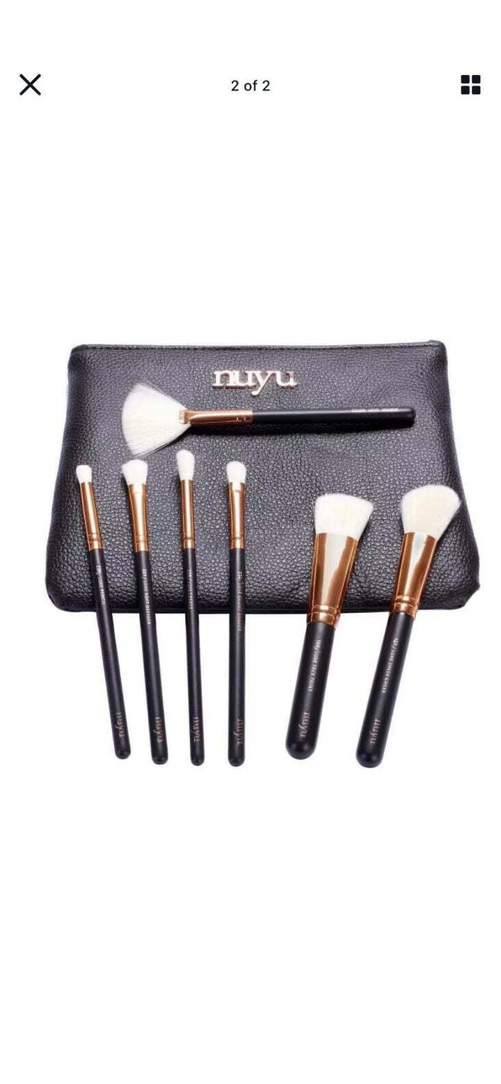 15 pcs makeup brushes set with high quality brush and free bag - KundanByNadia