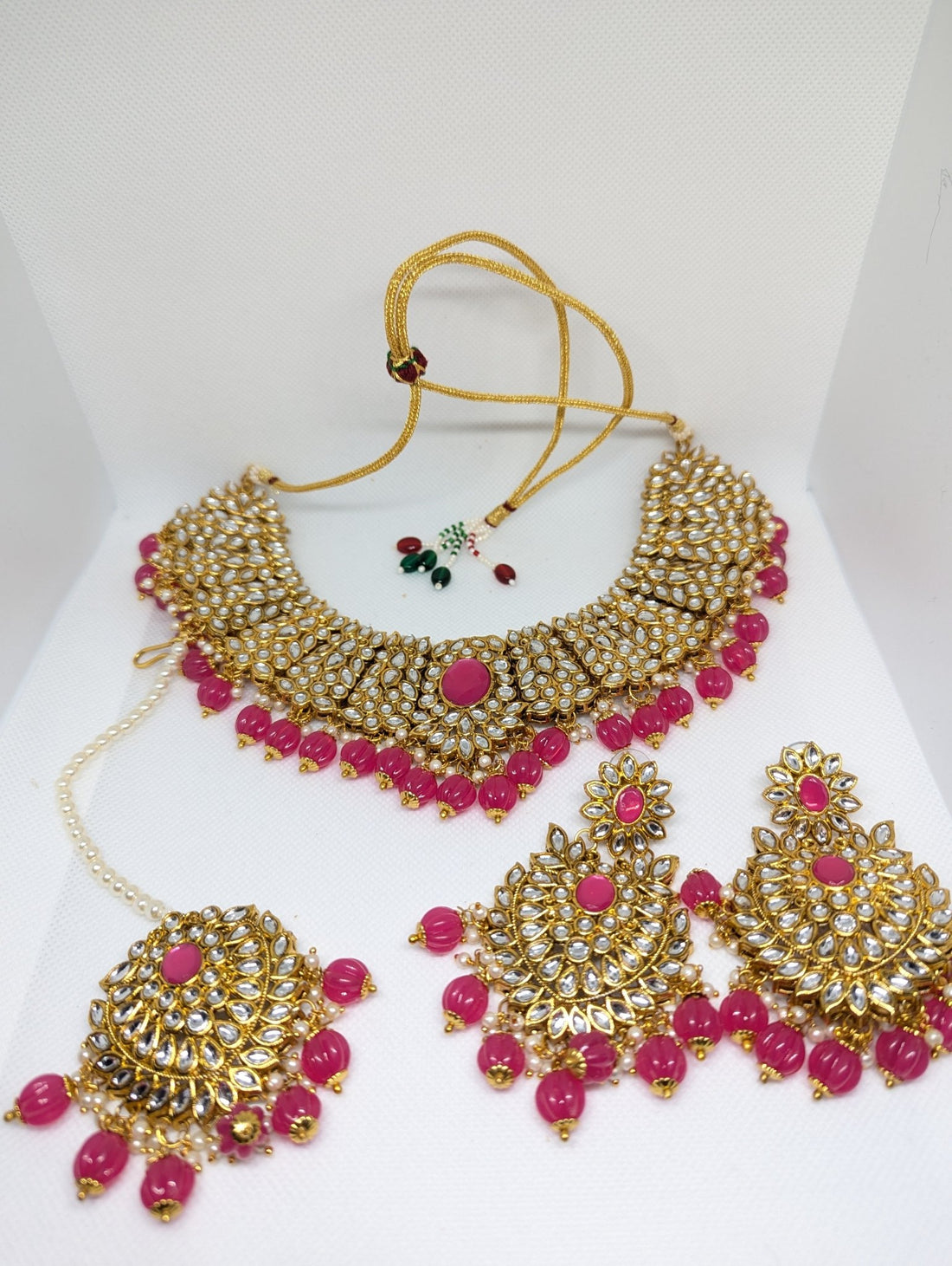 BRIDAL NECKLACE JEWELERY SET - KundanByNadia