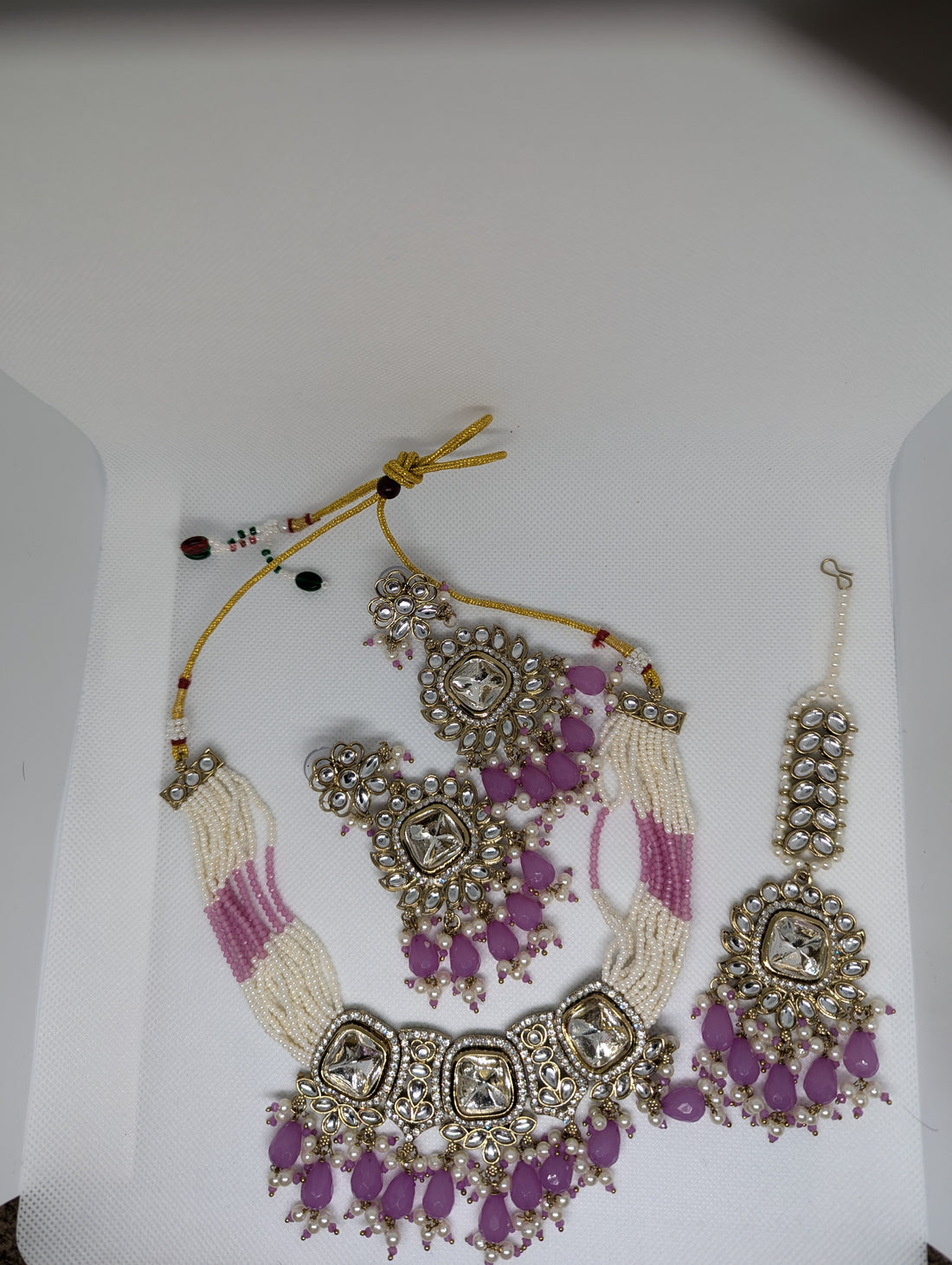 UNCUT KUNDAN NECKLACE JEWLERY SET