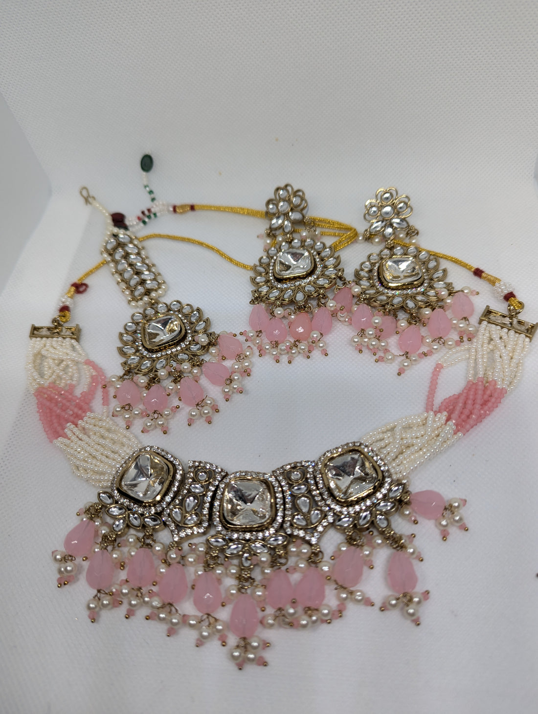 UNCUT KUNDAN NECKLACE JEWLERY SET