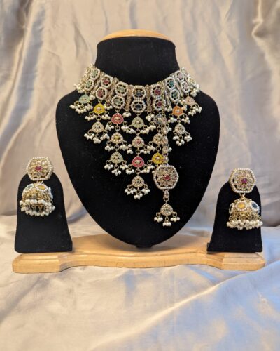 multicoloured necklace jewelery
