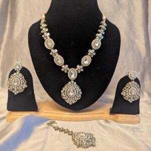 kundan pendant necklace jewelery